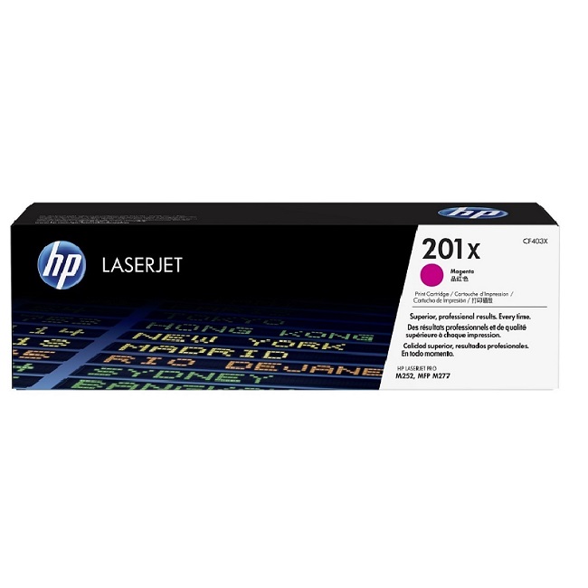 Toner HP CF403X (201X) Magenta