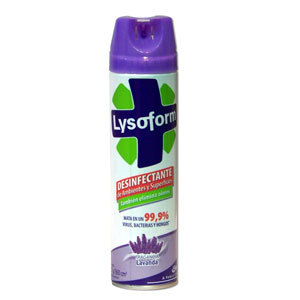 Desinfectante ambiente Lysoform aerosol Lavanda