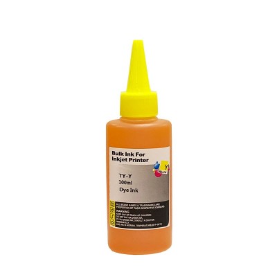Tinta Universal para Impresoras Sistema Continuo 100 ml Amarillo Compatible Ameriprint