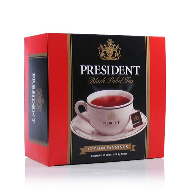 Té President x50 saquitos de 2g