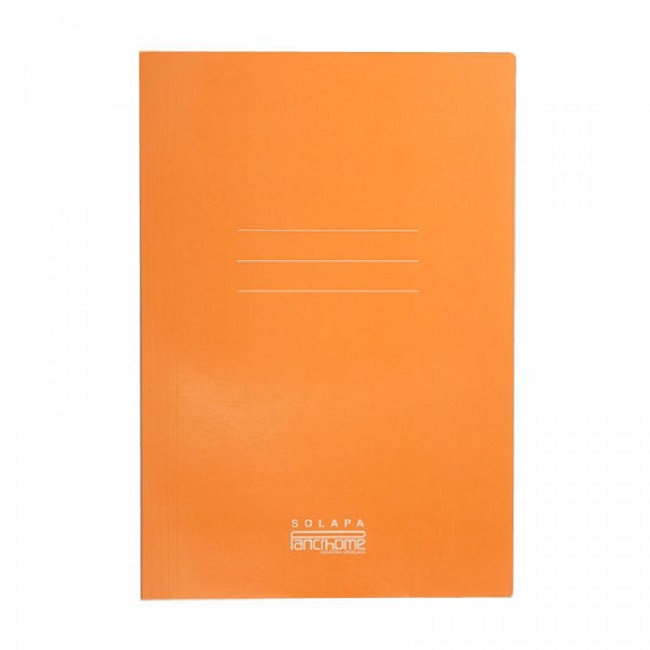 Carpeta Oficio 3 Solapas Naranja Pancrhome