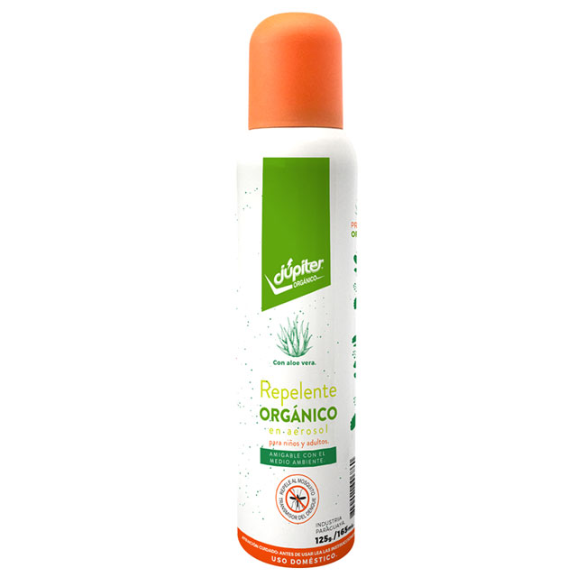 Repelente Orgánico en Aerosol 165ml Júpiter