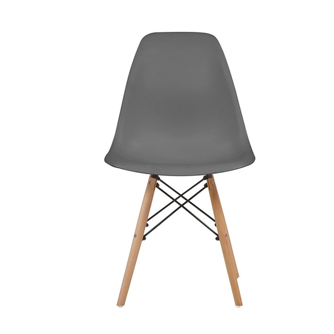 Silla Donna Eames Gris Oscuro