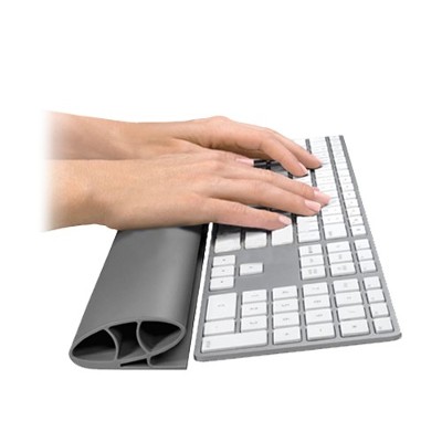 Apoya Muñecas para Teclado Flexible Gris Fellowes