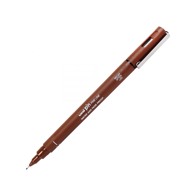 Marcador Uniball Pin 200 0,1mm Sepia