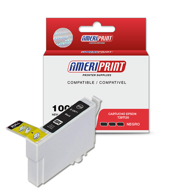 Cartucho Compatible Epson T297 Negro  XP231 XP241 XP431