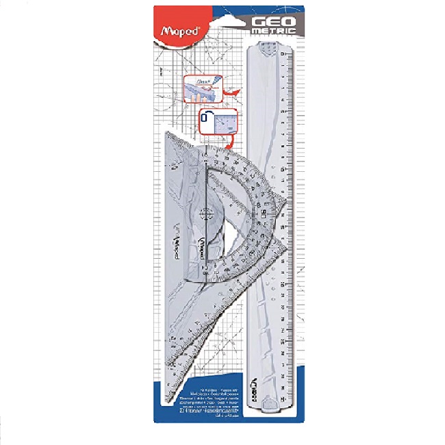 Juego de Geometría Geo Metric 30cm Maped