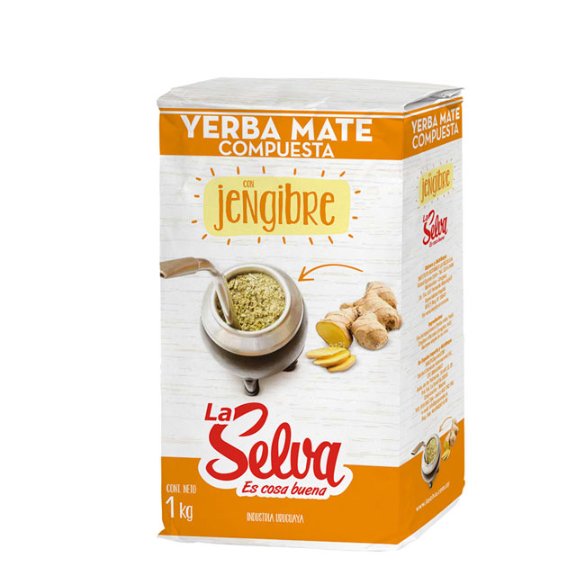 Yerba La Selva con Jengibre 1Kg