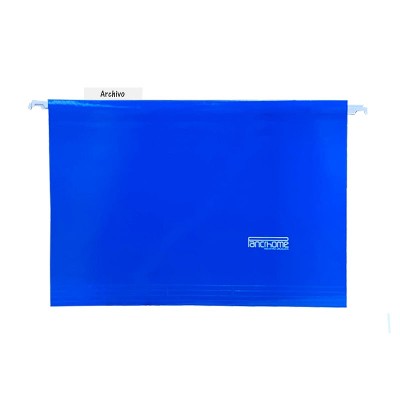 Carpeta Colgante A4 con ventana Azul Pancrhome