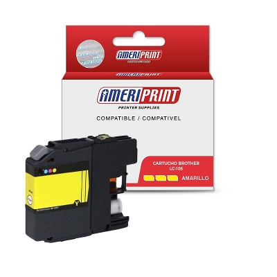 Cartucho Compatible Brother LC 105 Amarillo MFC J4310 6520 Ameriprint