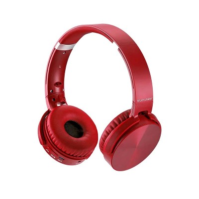 Auricular Premium Bluetooth Multilaser  PH266 Rojo 