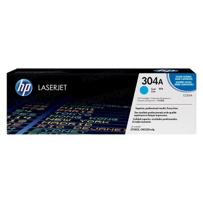 Toner HP CC531A (304A) Cyan 