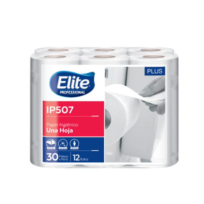 Papel higiénico Elite Blanco 30mts x12