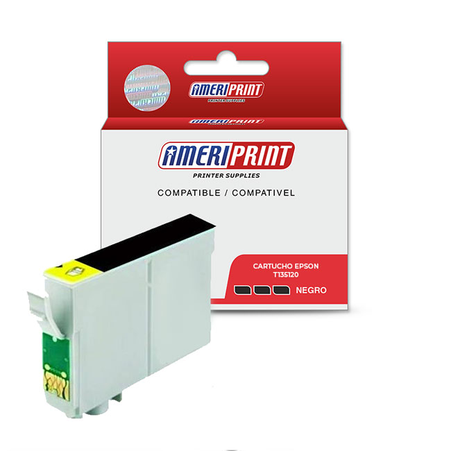 Cartucho Compatible Epson T135120 Negro
TX25,123,125,135 