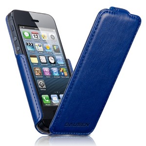 Funda Dausen para iPhone 5/5S Flip Case Azul TR-RI917