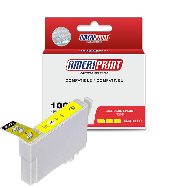 Cartucho Compatible Epson T206 Amarillo Ameriprint Xp2101