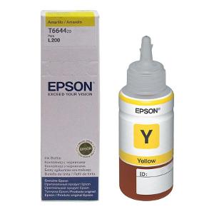 Tinta para Impresora Epson T 664 Amarillo L110 210 350 Original