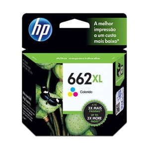 Cartucho Original HP CZ106AL 662 XL Color 1015 1515 1516