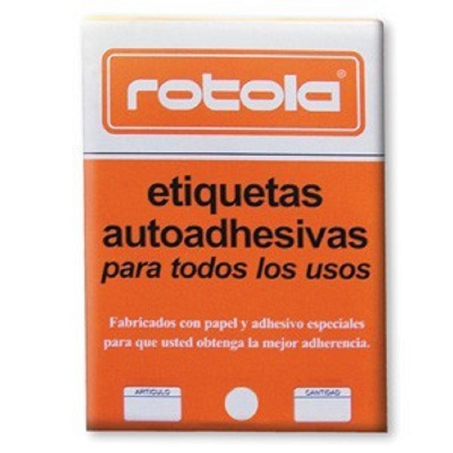 Etiqueta Manual Rotola 320 Unidades 55 x 35 mm 