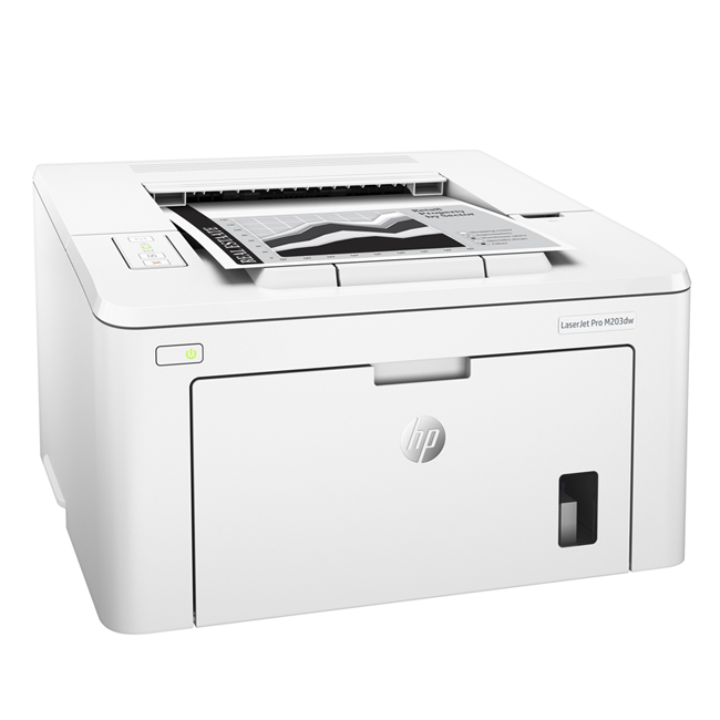 Impresora Láser HP M203DW Wifi Monocromática Doble Faz + Toner incluido 