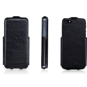 Funda Dausen Iphone 5/5S Flip Case Negro TR-RI917