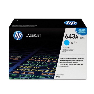 Toner Original Hp 643 A Cyan 4700DN