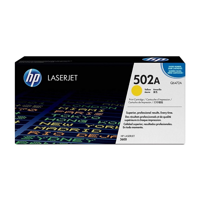 Toner HP Q6472A (502A) Amarillo