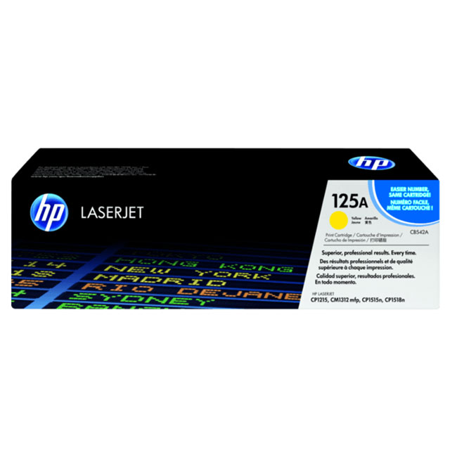 Toner Original HP 125 A Amarillo 1514 1312 1215 