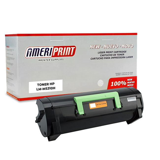 Toner Compatible Lexmark LM-MS310H Negro MS310D MS310DN