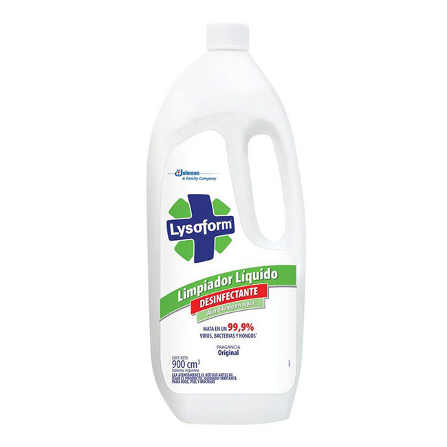 Limpiador Liquido Desinfectante 900ml Lysoform