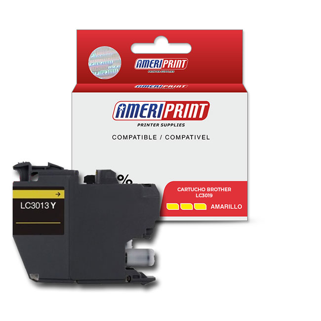Cartucho Compatible Brother LC-3019 Amarillo MFC-J5330DW