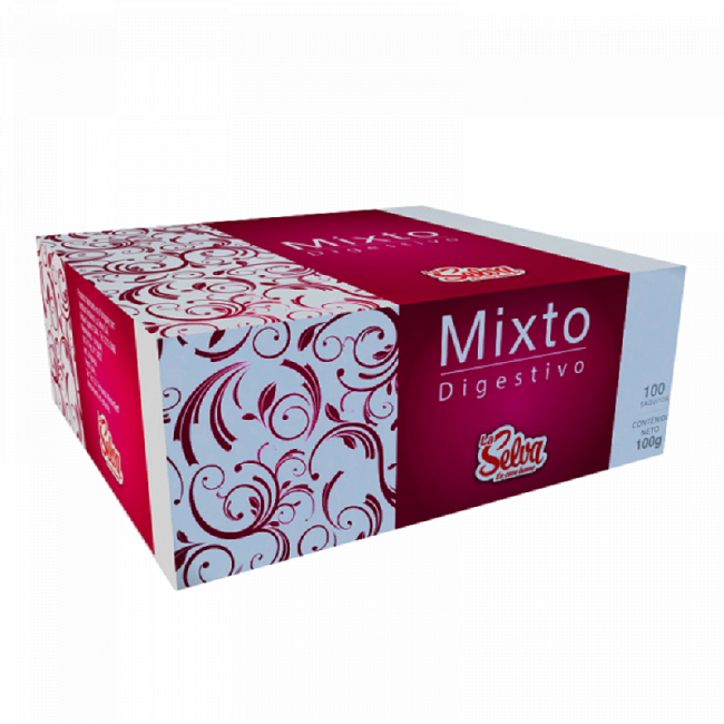 Té Mixto La Selva x100 saquitos de 1g 