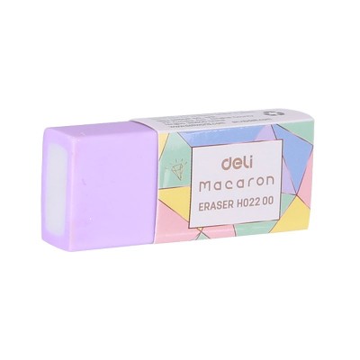 Goma de Borrar PVC Macaron Colores Deli
