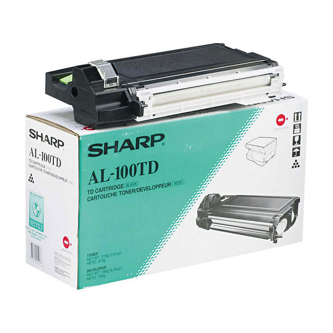 Toner Original Sharp AL 100TD Negro  AL 1000 1200 1220 