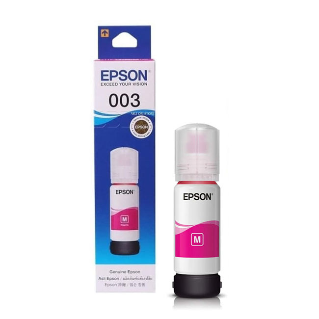 Botella de Tinta Original Epson T003 Magenta L1110  L3100