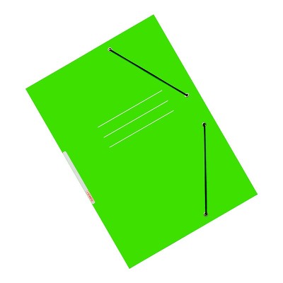 Carpeta con Elastico Oficio Verde Teoria+